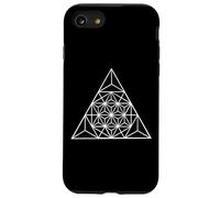 Géométrie Sacrée Triangle Art Ancien Triangle Géométrique Meme Coque pour iPhone SE (2020) / 7/8