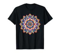Géométrie spirituelle Mandala Arc-en-Ciel T-Shirt