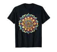 Géométrie spirituelle Mandala ornée T-Shirt