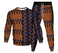 Géométrie Sweat-Shirt et Jogging imprimé en 3D Femmes/Hommes 2 pièces Ensemble Survêtement Cool Pullover Sportswear