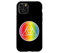 Géométrie Triangle Arc-en-Ciel Mignon LGBTQ Formes géométriques Gay Coque pour iPhone 11 Pro