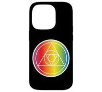 Géométrie Triangle Arc-en-Ciel Mignon LGBTQ Formes géométriques Gay Coque pour iPhone 14 Pro