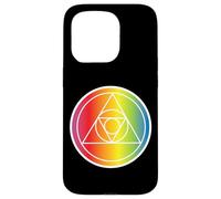Géométrie Triangle Arc-en-Ciel Mignon LGBTQ Formes géométriques Gay Coque pour iPhone 15 Pro