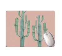 Géométrique Cactus Bureau Bureau Écriture Pad Gaming Computer Mouse Pad-30 * 25cm_13