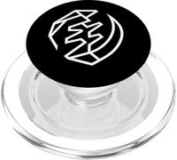 Géométrique Gye Nyame Akan Symbole Ghana Minimaliste, Africain PopSockets PopGrip pour MagSafe