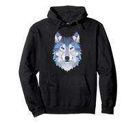 Géométrique Loup Esprit Animal Wildlife Nature Art Cadeau Sweat à Capuche