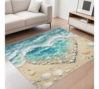Géométrique Tapis Salon 240x340 - Motif Soleil Arche Abstrait Tapis à Poils Courts Doux Antidérapant Grand - Lavable en Machine - pour Chambre à Coucher Cuisine Salle à MangerVH jcjm122