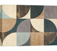 Geometrischer Leinwandbild - Sandro Nava, Il était une fois à Hollywood - 100x70 cm