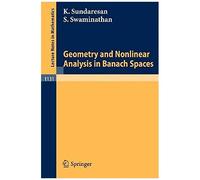 Geometry And Nonlinear Analysis In Banach Spaces