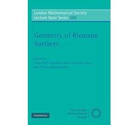 Geometry Of Riemann Surfaces