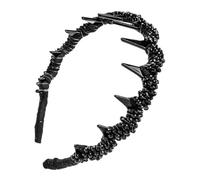 Geonoy Bandeaux à cheveux en forme de cranium pour femme - Bandeau antidérapant pour filles, femmes, travail, entraînement, sport, école, gym, course à pied, voyage, vacances