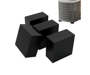 Geonoy Coussinets amortisseurs de vibrations - Coussinets de vibrations pour lave-linge, absorbeur antidérapant pour machine à coudre, condensateur de sol, sèche-linge, compresseur d'air, générateur