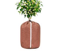 Geonoy Housse pour plantes d'hiver, barrière à neige et isolation respirante - Tissu de protection contre le gel des plantes | Pour buisson, culture, jardin, rosier, arbuste, pelouse, légumes, fruits