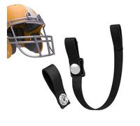 Geonoy Sangle de menton de hockey | Réparation réglable du casque de sécurité - Sangle de menton de hockey sur glace amovible | Pour sports de plein air, compétition dans le jardin, jeunes adultes