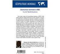 Géopolitique identitaire en RDC Cas de l'identité Kasaïenne - Philémon Muamba Mumbunda - L'harmattan - broché - Essai