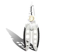 Georcep 7 Inch Multipurpose Wire Stripper, Electrician Crimpe Pliers, Wire Stripper Tool, Electrician Pliers, Electrical Wire Strippers