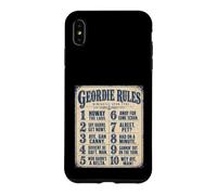 Geordie Rules Newcastle Dialecte Coque pour iPhone XS Max
