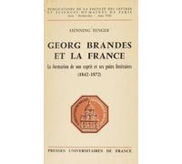 Georg Brandes Et La France