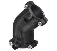 Georg Fischer elgef plus 531516 - Coude 45 elgefplus diamètre 63 10/16bar avec fixation