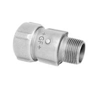Georg Fischer Primofit raccord de serrage manchon galvanisé pour tube en acier ISO 65 conforme REN 102261 étanchéité en caoutchouc NBR 64M x tube 64 775202055