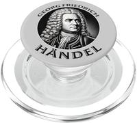Georg Friedrich Händel Compositeur Baroque PopSockets PopGrip pour MagSafe