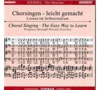 Le Messie – Chœur soprano – CD – Edition Peters