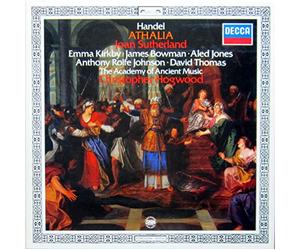 Georg Friedrich Händel - Joan Sutherland, Emma Kirkby • James Bowman (2) • Aled Jones, Anthony Rolfe Johnson • David Thomas (9), The Academy Of Ancient Music, Christopher Hogwood - Athalia