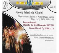 Georg Friedrich Händel - Wassermusik Suiten 1-3, HWV 348-350