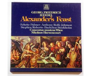 Georg Friedrich Handel: Alexander's Feast or the Power of Music (Text Von John Dryden) / Concentus Musicus Wien (With Original Instruments), Nikolaus Harnoncourt