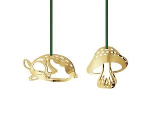 Georg Jensen 2023 Coffret cadeau Cerf et champignon 2 pièces