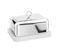 Georg Jensen Beurrier Bernadotte 11.2x14.7 cm Acier inoxydable