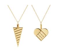 Georg Jensen Coffret cadeau. décorations de Noël 2025 års 2 pièces Alliage de zinc doré