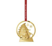 Georg Jensen Décoration de Noël 2025 Boule à neige mobile dorée