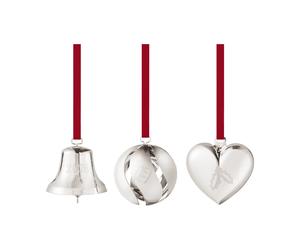 Georg Jensen ensemble décoratif 2026 Palladium. 3 pièces