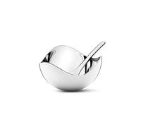 Georg Jensen GJ 116825 Sel Sellar avec cuillère, Acier Inoxydable, 11,7 x 13 x 5 cm