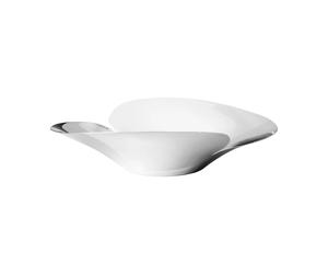 Georg Jensen Plateau Blom Botanica 40x50 cm Acier inoxydable