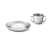 Georg Jensen Service pour enfants Bernadotte 2 Pièces Acier inoxydable