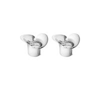 Georg Jensen Photophore Bloom Botanica Lot de 2 Acier inoxydable