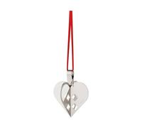 Georg Jensen Suspension de Noël. cœur 2025 års Laiton plaqué palladium