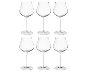 Georg Jensen Verre à vin rouge Sky 50 cl Lot de 6 Cristalline