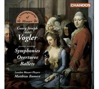 Georg Joseph Vogler: Symphonies; Overtures; Ballets [CD] NEUF