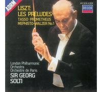 GEORG/LPO/OP SOLTI - LES PRELUDES/TASSO/MEPHISTO-WALZER 1 CD NEUF LISZT,FRANZ