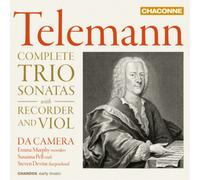 Georg Philipp Teleman Telemann: Complete Trio Sonatas With Recorder and Vio (CD)