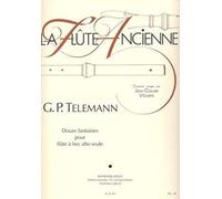 Georg philipp telemann: 12 fantasies for solo recorder