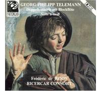 Georg-Philipp Telemann Doppelkonzerte Mit Blockflöte Suite A-Moll