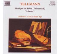 Georg Philipp Telemann Musique de Table (Tafelmusik) Volume 2 (CD) Album