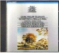 Georg Philipp Telemann - Ouvertüren g-moll und d-moll - Concentus musicus Wien (CD 1984)