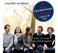 Georg Philipp Telemann Tastes of Europe: Telemann Trios and Quartets (CD) Hybrid