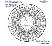 Telemann – 100 Menuets TWV 34:1-100 – CD – pack de 2