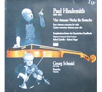 Georg Schmid - Hindemith: Vier virtuose Werke für Bratsche / Four virtuoso concertos for viola [Vinyl Doppel-LP] [Schallplatte]